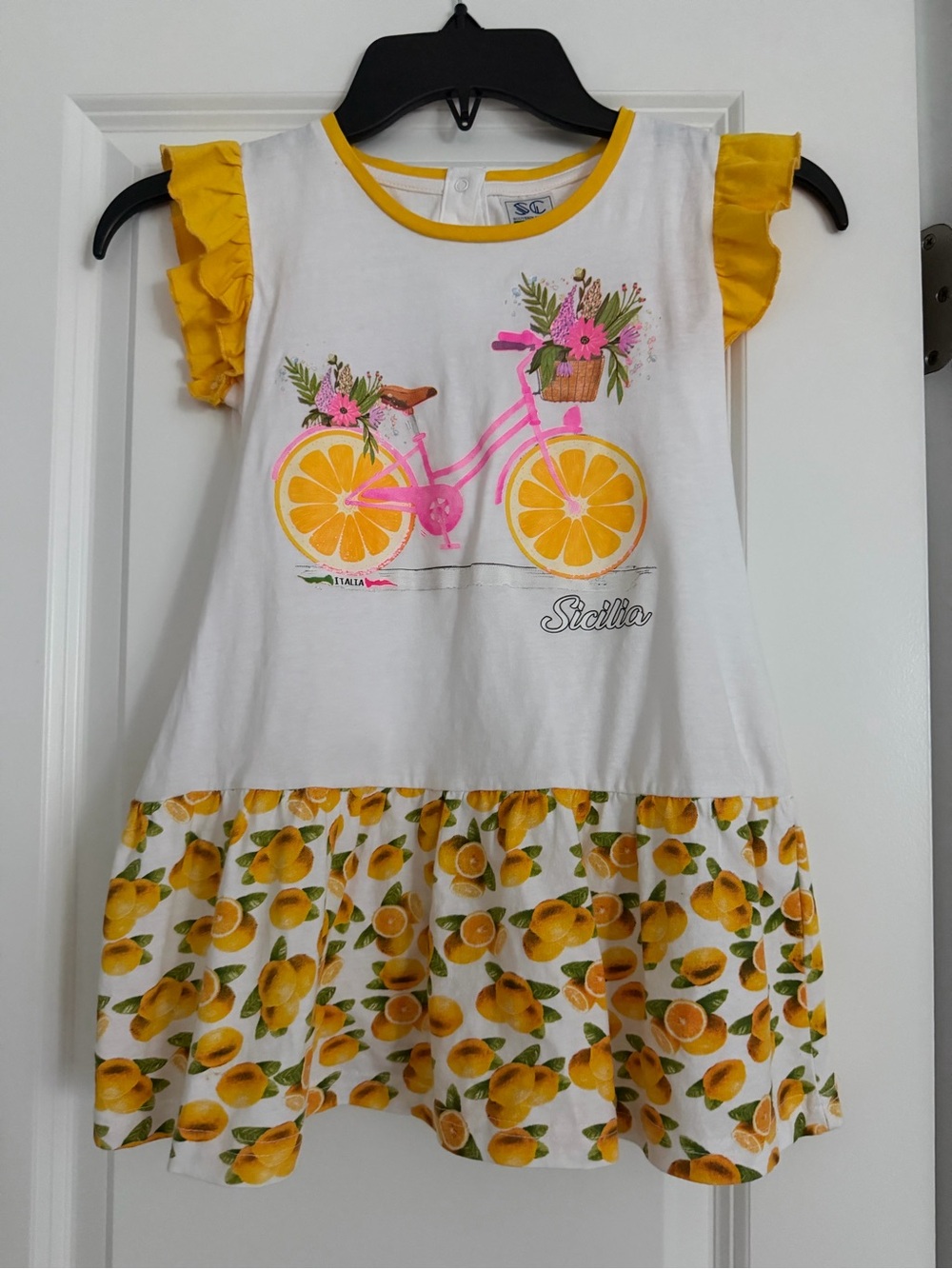 Girls Lemon Blouse